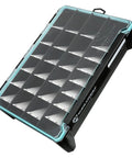 BallistiX Hangr 3.7D Tackle Tray Waterproof Angled Divider System with clear lid and notched dividers, shown angled from side.