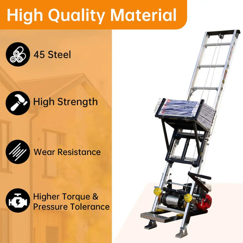 Carriage Wheel Kit For Ladder Hoist Replacement Parts TP250 TP400 4 Pack Rugged Carbon Steel Wheel Assembly ladder setup