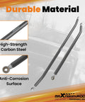 Beefed Up Steering Kit For Jeep Cherokee XJ Grand Cherokee ZJ Comanche MJ And Wrangler TJ LJ With Two And A Half Inch Lifted And Adjustable Heim Joint Ends For Easy Steering Upgrade, carbon steel rods