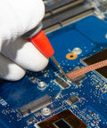 Circuit board repair using Six Pack No Clean Desoldering Wick Set With Flux For Easy Solder Removal And Electronics Repair