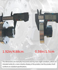 Digital calipers measuring ER32 Collet Chuck 100mm Diameter 7 Holes With ER32 Spanner