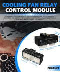 Volkswagen Cooling Fan Relay Control Module For Beetle 2000-2010 Golf 2000-2006 Jetta 2000-2005 And Audi TT 2000-2006 Replace FCM103