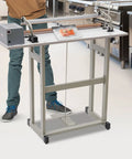 Heavy Duty Foot Pedal Heat Sealer Bag Machine For Industrial Shop With 850W Power And Quick Timer Control Grippy Base Pads Easy To Use in action with packed items.