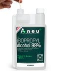 Pro Grade Isopropyl Alcohol 99 Percent 32 Oz Bottle With Easy Access Reservoir For Dipping Ideal For Quartz Borosilicate Glass Metal And Hard Surfaces Great For Tools And Lab Cleanup, 32 oz bottle