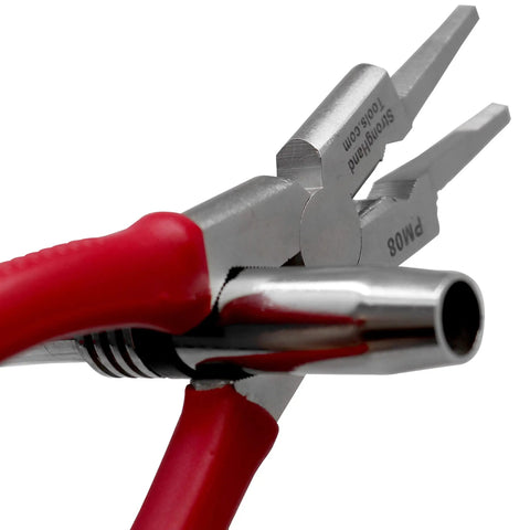 8 Inch MIG Welding Pliers That Are A Real Handy Workhorse With Nozzle Cleaner Rounded Hammer Face Tempered Wire Cutter
