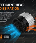 Heavy Duty Differential Brushless Motor With Pure Copper Windings Rolling Heavy And Smashing Throttle When Upgrading Cargo Trikes Or Electric Rickshaws At 4000 Rpm And 2000 Watts showing aluminum alloy casing for heat dissipation.