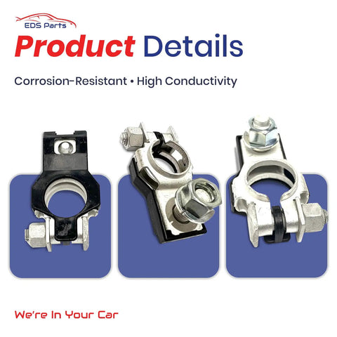 Positive Battery Terminal Connector 24340-7F000 243407F000 90982-05037 OEM Replacement for Nissan, Toyota, Infiniti, Lexus