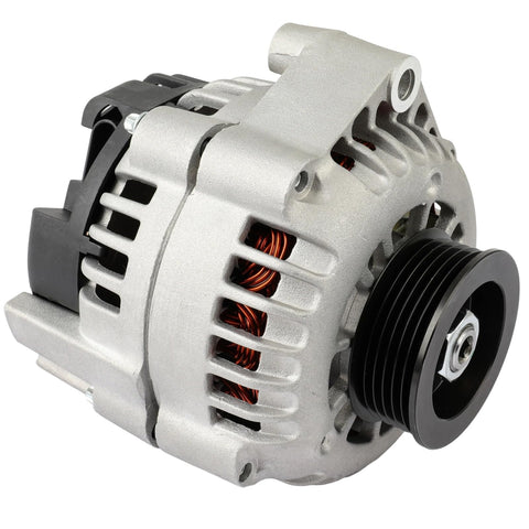 100 Amp 12V High Output Alternator for Chevy S10 2.2L 1998 to 2003 and GMC Sonoma 2.2L 1998 to 2003 CW S6 Pulley Replacement