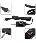 Power Cord With Built In Thermostat Controller For Heating Element Replacement 125V 15A Not Universal Includes Controller And Probe Plug And Play