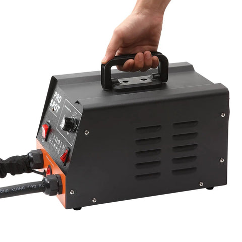 Dent Repair Kit With 3KW Spot Welder And 6 Welding Modes Auto Body Dent Puller Machine Plus 16 Welding Accessories close-up view