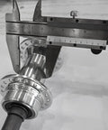 Rear Hub 36 Hole Aluminum Alloy 135mm Wide With Double Thread Three Eighths Inch Axle 185mm Length 6200RS Bearings measured
