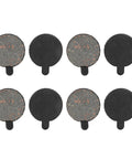 4 Pairs Electric Bike Brake Pads With No Squeal Quiet Mute Effect Semi Metal Disc Rotor Pads For 10 Inch Electric Scooter