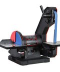 Dual Speed 1 Inch By 42 Inch Belt Disc Sander Combo With Large Work Table Direct Drive Brushless Motor 1750 And 3450 RPM Professional Benchtop Sander