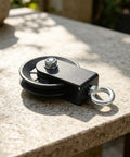 Heavy Duty Pulley Cable System For Home Gym With 360 Degree Rotation Quiet Bearings Lifting Pulley Block on table