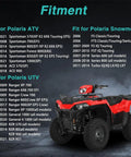 ATV with fitment chart for Polaris models and T Map Air Flow Sensor Replacement For ATV And Snowmobile High Precision Intake Sensor
