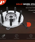 Front Wheel Bearing And Hub Assembly With ABS For Ford F 150 2010 2014 7 Lug 4WD AWD Replacement.