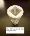 Step 2: Heavy Duty Hydroponic Grow Cubes Set Of 5 For Indoor Systems Exact Fit BPA Free PETG Installation