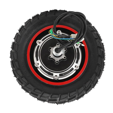 Rear Wheel Hub Motor For Electric Scooters 10 Inch 48V 800W Brushless Drive With High Torque Quick Startups Off Road Ready Long Range Performance Custom Firmware For Efficient Power And Speed
