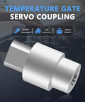 Upgraded Aluminum Temperature Door Servo Coupling Direct Replacement For Ram 1500 1999-2001 And Ram 2500 3500 1999-2002 1Pc