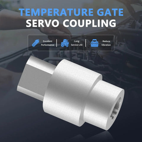 Upgraded Aluminum Temperature Door Servo Coupling Direct Replacement For Ram 1500 1999-2001 And Ram 2500 3500 1999-2002 1Pc