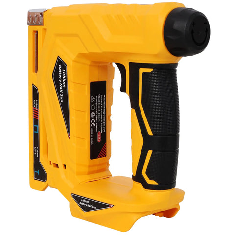 Heavy Duty Knockout Cordless Brad Nailer And Staple Gun 2 In 1 Battery Powered 18 Ga Nail Driver With Depth Control And Safety Lock Pro Shop Workhorse For Zero Cord Hassle Woodworking Projects