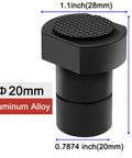 12 Pack 20mm Aluminum Bench Dogs For MFT Tables Non Slip Durable Workbench Clamps, 20mm aluminum alloy, 0.7874 inch fit