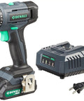 20V Cordless Drill Driver Kit With 2Ah Lithium Battery And Two Point Four Amp Charger Cross Compatible With SKIL PWRCORE 20 Tools