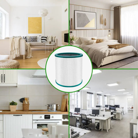 Dyson Compatible Replacement Filter 2 Pack For Pure Cool Link TP01 TP02 TP03 AM11 BP01 in home and office settings