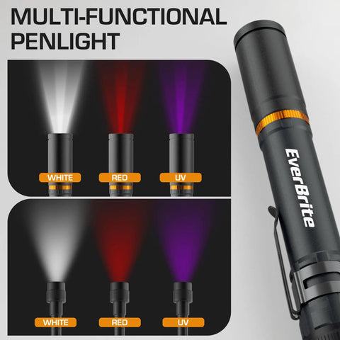 Multi-Functional Rechargeable Work Light With Flexible LED Flashlight And Telescoping Magnetic Pickup Tool 3 Light Modes White Red UV Great Gift For Men Dad Husband DIY Enthusiasts