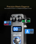 GP-5 Ultra Compact Multi Effects Processor With NAM IR Loader for Gig Ready Guitars close-up with controls and display