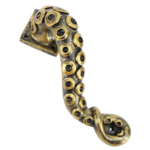 Dope Octopus Door Handle Resin Heavy Duty Vintage Bronze Cupboard Furniture Pull With Steampunk Design for unique decor