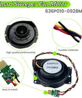 Upgrade Vacuum Motor And Ventilation Fan Replacement For iRobot Roomba I1 Through I9 And J8 J9 Series Smart Sweeper Fan Module Replacement Accessories Easy Install Durable Engine Fan For Cleaner Performance