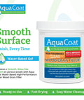 Hella Smooth Water Based Wood Grain Filler Gel with Easy Sanding in 16 Oz container, ideal for sealing pores on oak and walnut.