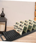 Pro Grade 25 Slot Anti Static Circuit Board Rack And Drying Tray Set Of 3 47 X 13.8 X 3.6 Cm PCB Storage Stand with PCBs inserted