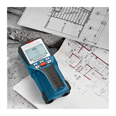 Tough As Nails Stud Finder Wall Scanner With Dead On Digital Display on blueprints for drywall and renovation projects.