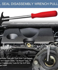 Oil Seal Removal Tool With Dual Hook Tips Heavy Duty Puller Kit for Cars and grease seals in engine bay