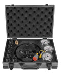 Hydraulic Nitrogen Accumulator Pressure Test Kit With 3 Gauges And 7 Adapters For 10 25 40 MPa And 1500 3600 6000 PSI Gas Charging Tools