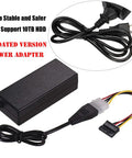 Plug And Play SATA IDE USB Two Point Zero Hard Drive Adapter Cable With External Power Supply for 2.5 and 3.5 inch HDD SSD