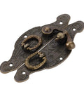 Vintage Box Hasp Lock Toggle Latch For Wooden Boxes Jewelry Boxes And Chests Heavy Duty Zinc Alloy Hardware 90x50mm