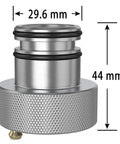 30mm Wheel Bearing Greaser Tool For Greasing 30mm Bearings Without Shaft Removal Save Time With Wide Compatibility, shown with dimensions