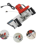Heavy Duty Tile Beveling Machine With 43 Degree Chamfer, 1200W 13000RPM, Water Cooling System For Precision Bevels in use on tiles