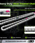 2.4L Ecotec Timing Chain Kit With Tensioner For Chevy Equinox Malibu 2010-2015 heavy-duty heat-treated chain image