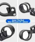 Universal Inner Tie Rod Hex Wrench And Removal Tool 27 To 42mm for cars trucks motorcycles, multiple angle views