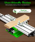 Adjustable XY Cross Slide Worktable For Milling And Drilling DIY Ready Multi Function Mini Bench Drill Table With Aluminum Alloy Build