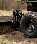 Sleeve Hitch Adapter For Garden Tractors With One Pin Mounting Easy Install No Fuss Quick Attach Heavy Duty Steel Build in use