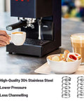 9 Bar OPV Espresso Machine Spring Replacement Kit For Gaggia Classic Pro And Classic shown with coffee machine and springs
