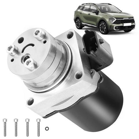 Straight Swap Rear Axle Differential Actuator Motor For Hyundai Santa Fe Tucson Kia Sorento Sportage Zero Hassle Heavy Duty Oem 47810 3b500 close-up with screws.