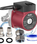 Heavy Duty 3 Speed Hot Water Recirculating Pump For Households Featuring Silent 110V Motor Full Copper Core and Rust Resistant Housing.