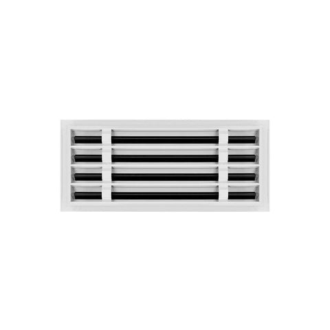 18x8 White Modern AC Vent Cover That Looks Slick Decorative Air Vent With Standard Linear Slot Diffuser For Ceilings Walls And Floors Aluminum Register Grille Home Upgrade