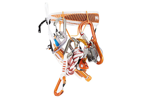 Ultralight Mountaineering Harness With Openable Design For Ski Touring And Climbing Ultra Lightweight 100g Size Small